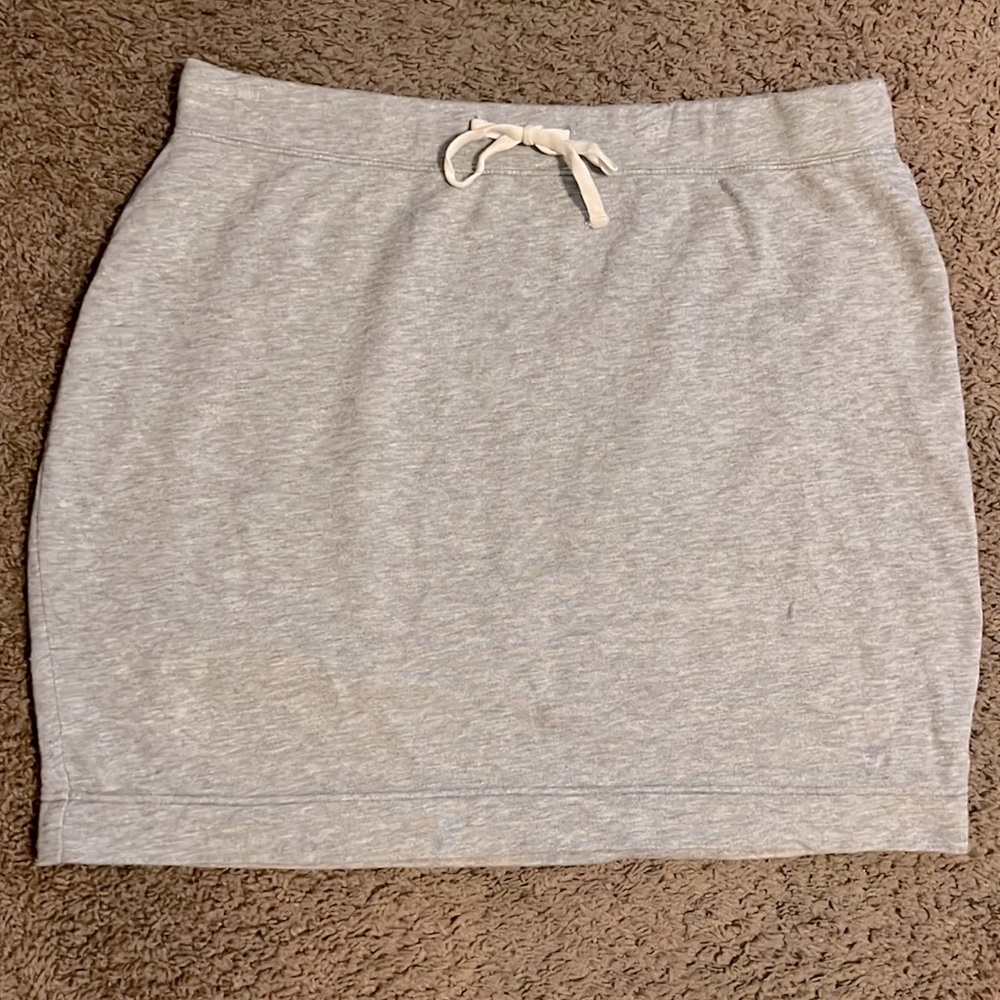 Old Navy gray drawstring skirt size XL